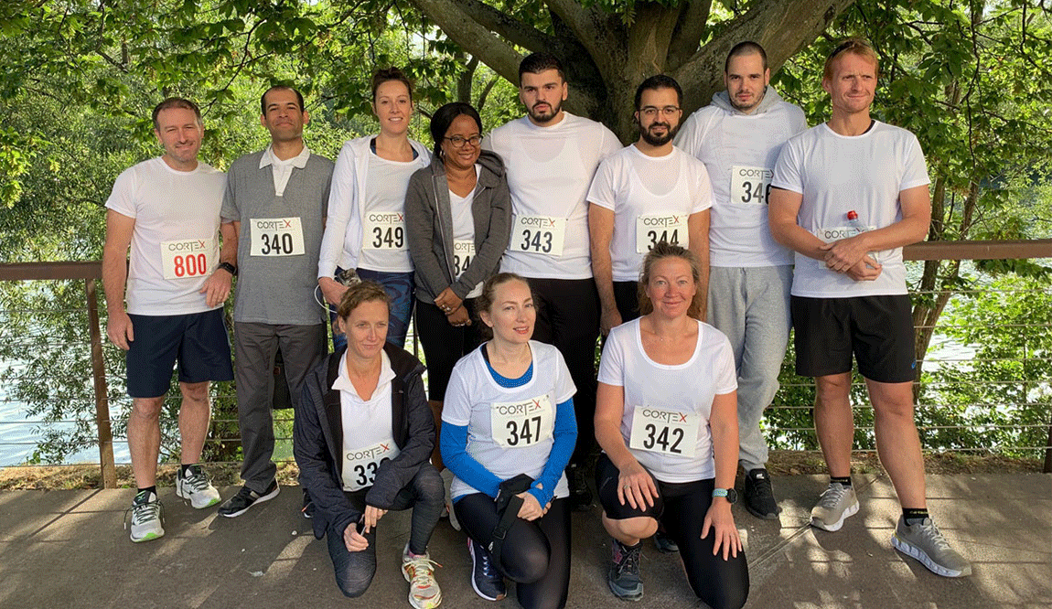 La team cortex a couru pour la bonne cause